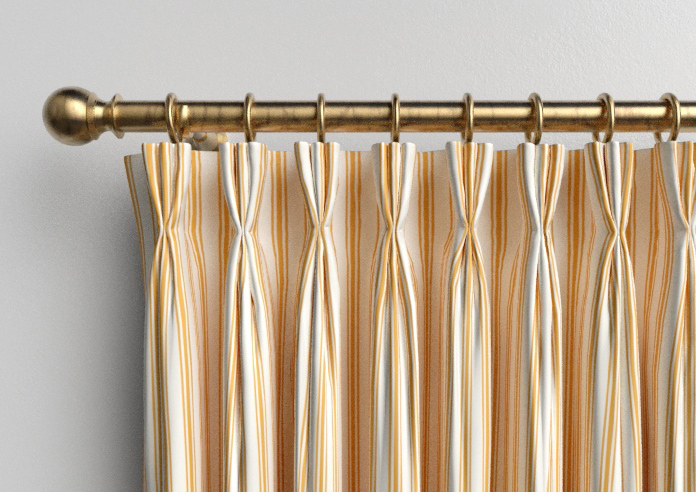 The British Stripe Co. Mary, Notting Hill No.1 - Made to Measure Curtains - Image 11